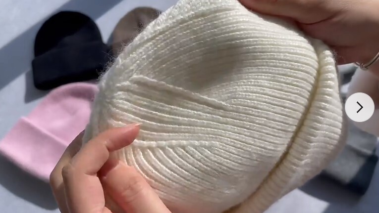 Premium Cashmere Wool Soft Beanie Hats Winter Spring Autumn Essentials