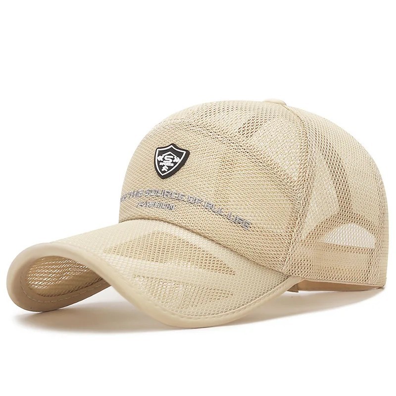 Summer Mesh Baseball Cap Sun Hat Unisex Fishing Outdoor Sport Breathable