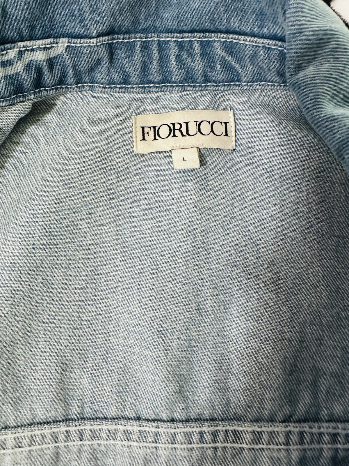 Beautiful Made in Italy Denim Jacket, Fiorucci