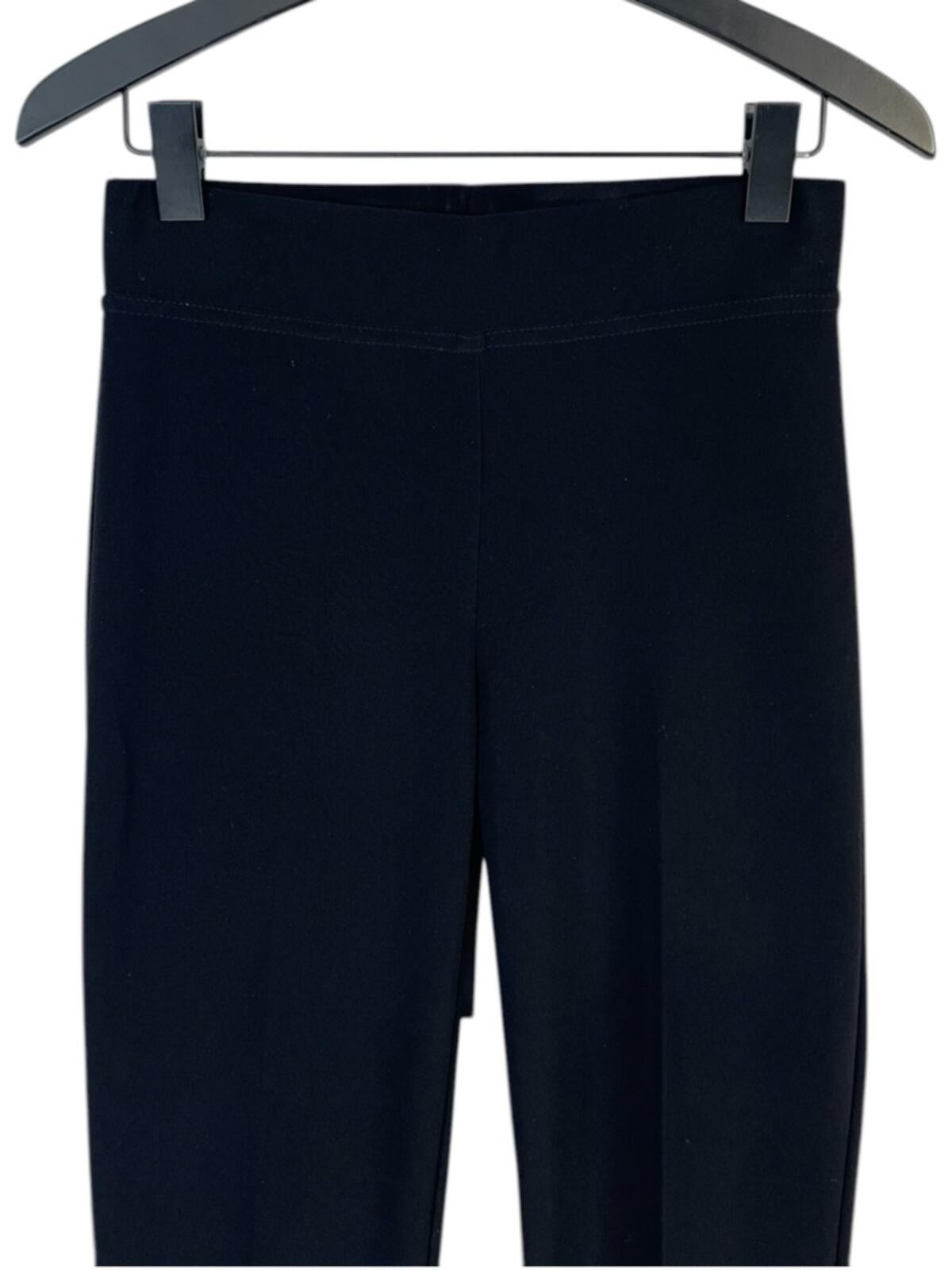 Joseph Ribkoff Classic Straight Pant in Black Size 2 Pull On 27.5” Inseam