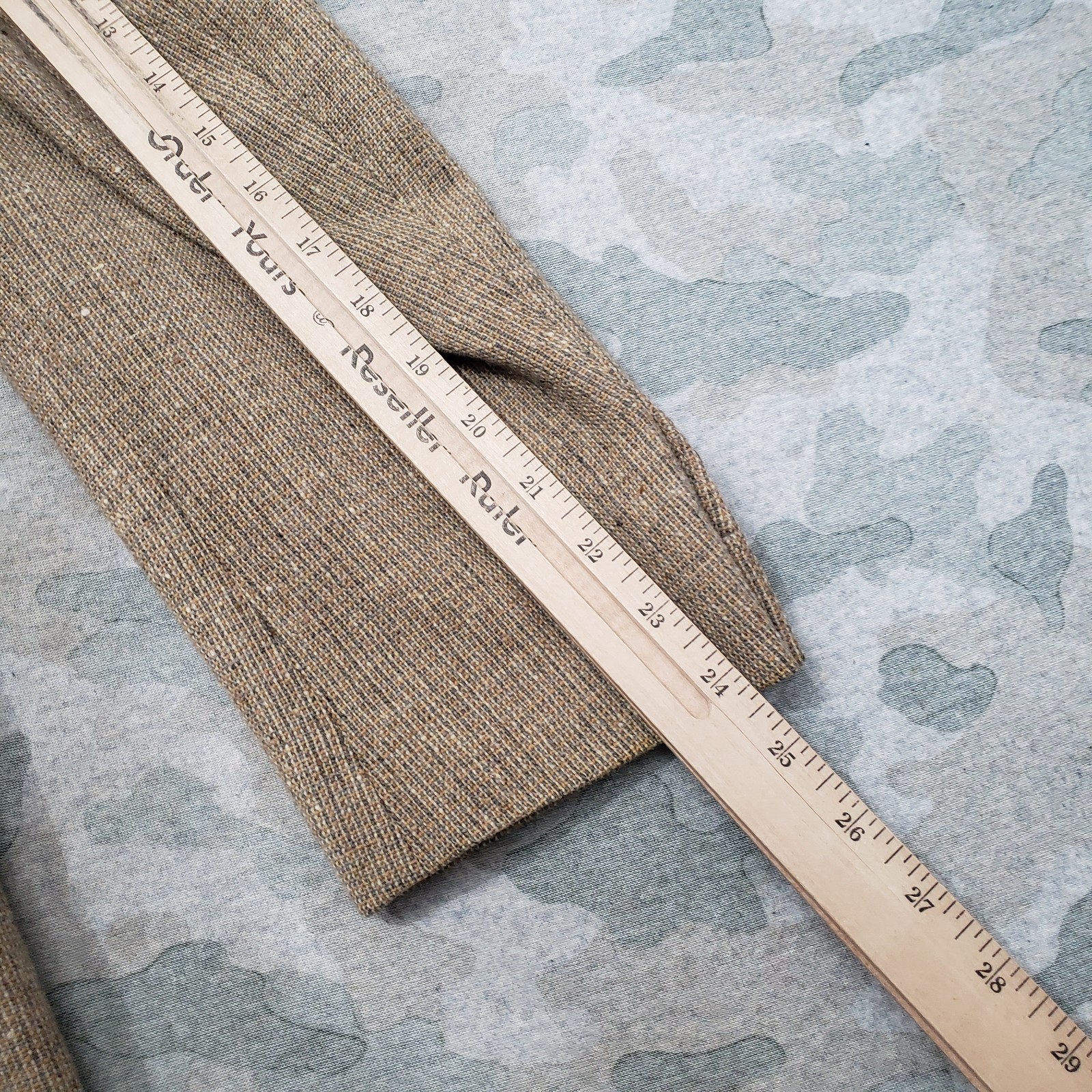 Vtg Pendleton Blazer Mens 42 Tan Wool 100% Two Button Western Sport Coat 60s 50s
