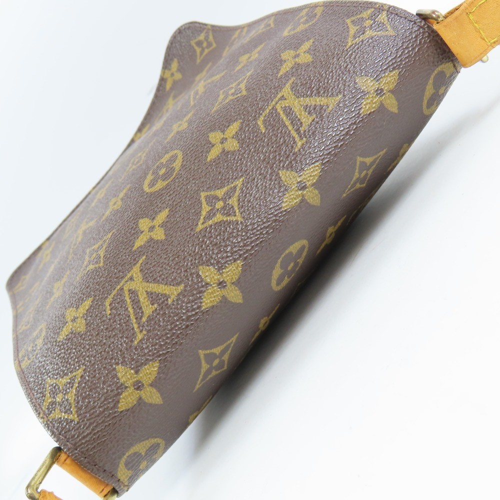 LOUIS VUITTON Monogram Musette Salsa Short Vintage Shoulder Bag Brown 103328