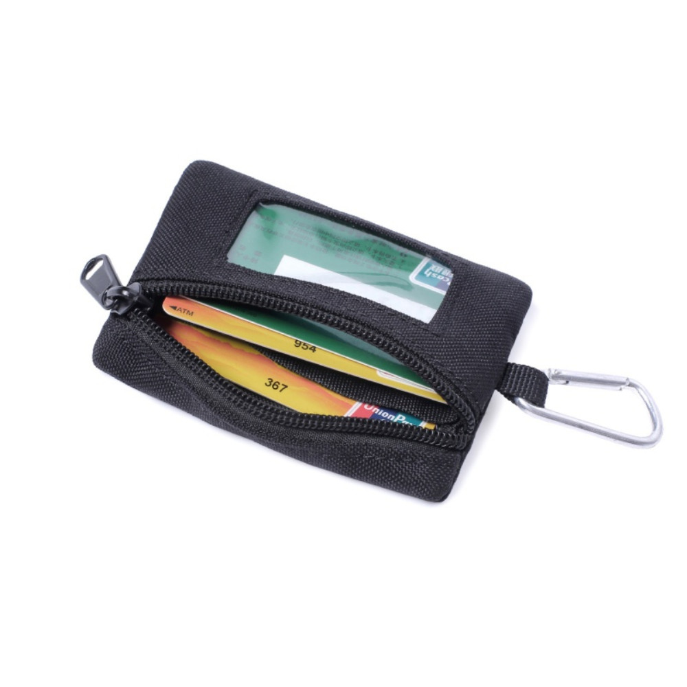 Mini Key Card Holder Tactical Wallet Pouches Waterproof EDC Waist Bag Coin Purse