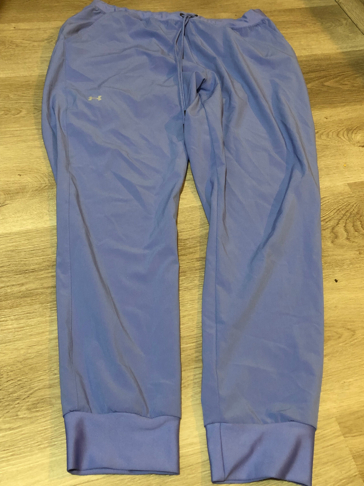 Under Armour Scrub Scrubs Pants Bottoms Light Blue Large L Loose Heatgear M91