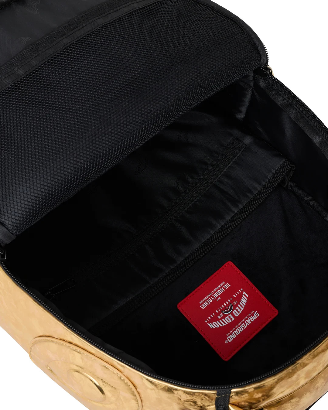 SPRAYGROUND SHARK CENTRAL GOLDEN AGE BACKPACK
