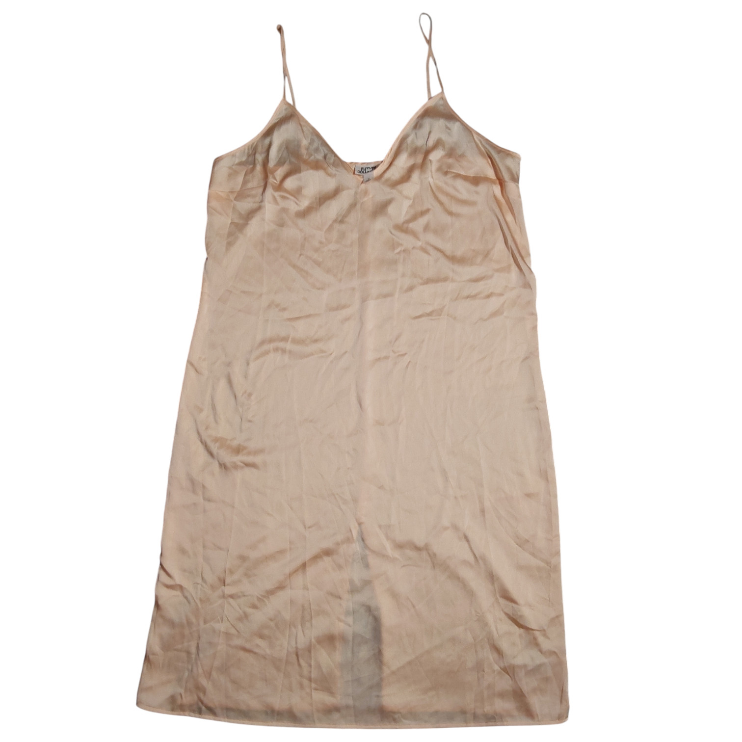 Future Collective Women’s Size 16 Peach Spaghetti Strap Slip Dress FREE S&H