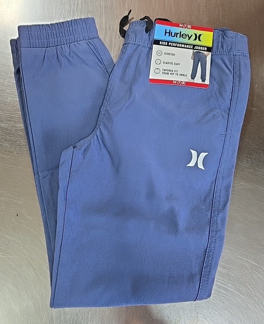 NWT: Boy’s Hurley Performance Jogger – 3 Colors: 5 Sizes