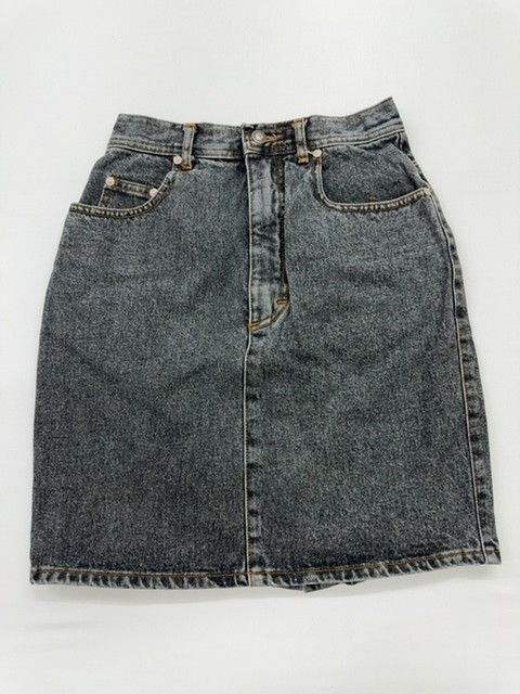 Street.one Women’s Blue Denim Skirt Plus Size 27 Vintage Relaxed