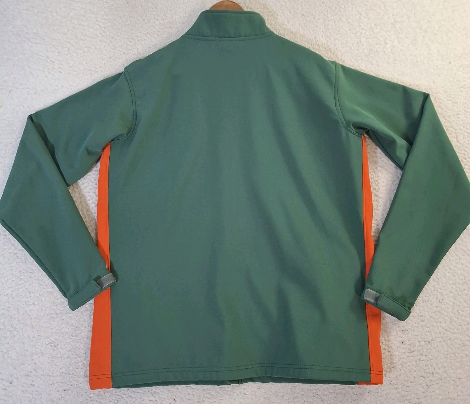 Miami Hurricanes Russell Athletic Track Jacket Men’s Medium Lined Performance