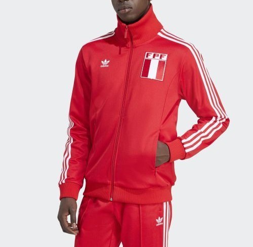 Adidas Peru Track Top – Better Scarlet / JM7309 / Expedited Shipping