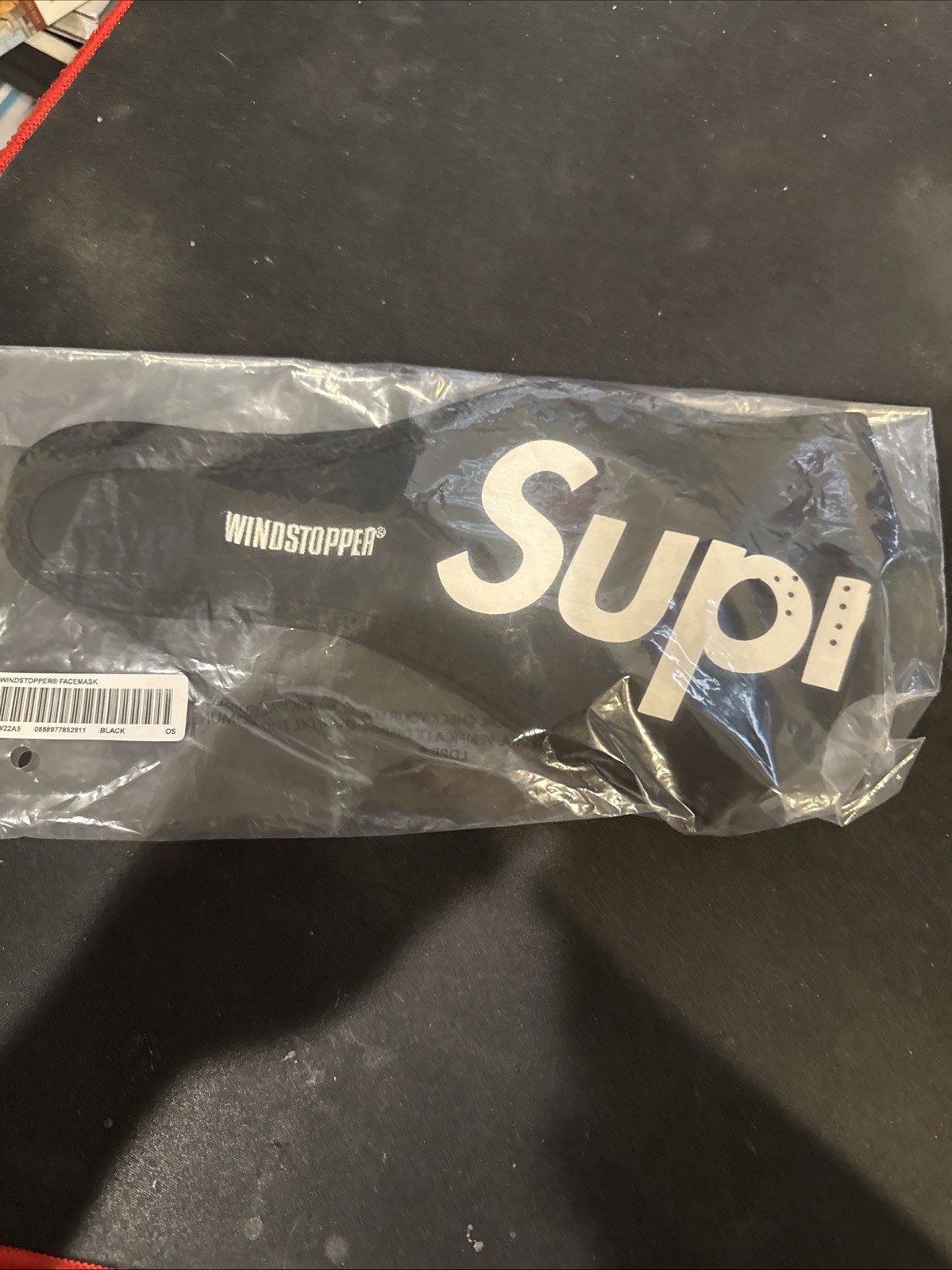 Supreme WINDSTOPPER Facemask Black IN HAND🔥 REFLECTIVE