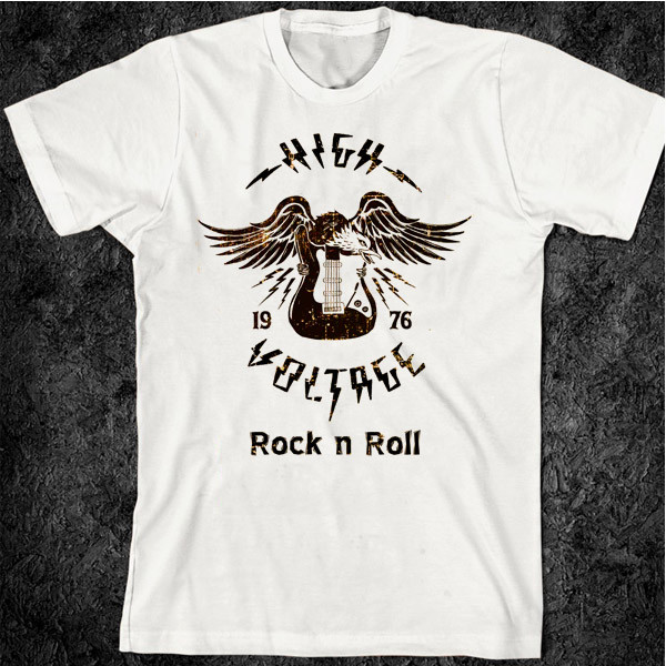 Rock T-Shirt Heavy Metal Punk Moto Racing Biker Motorcycle Car Racing Quote II