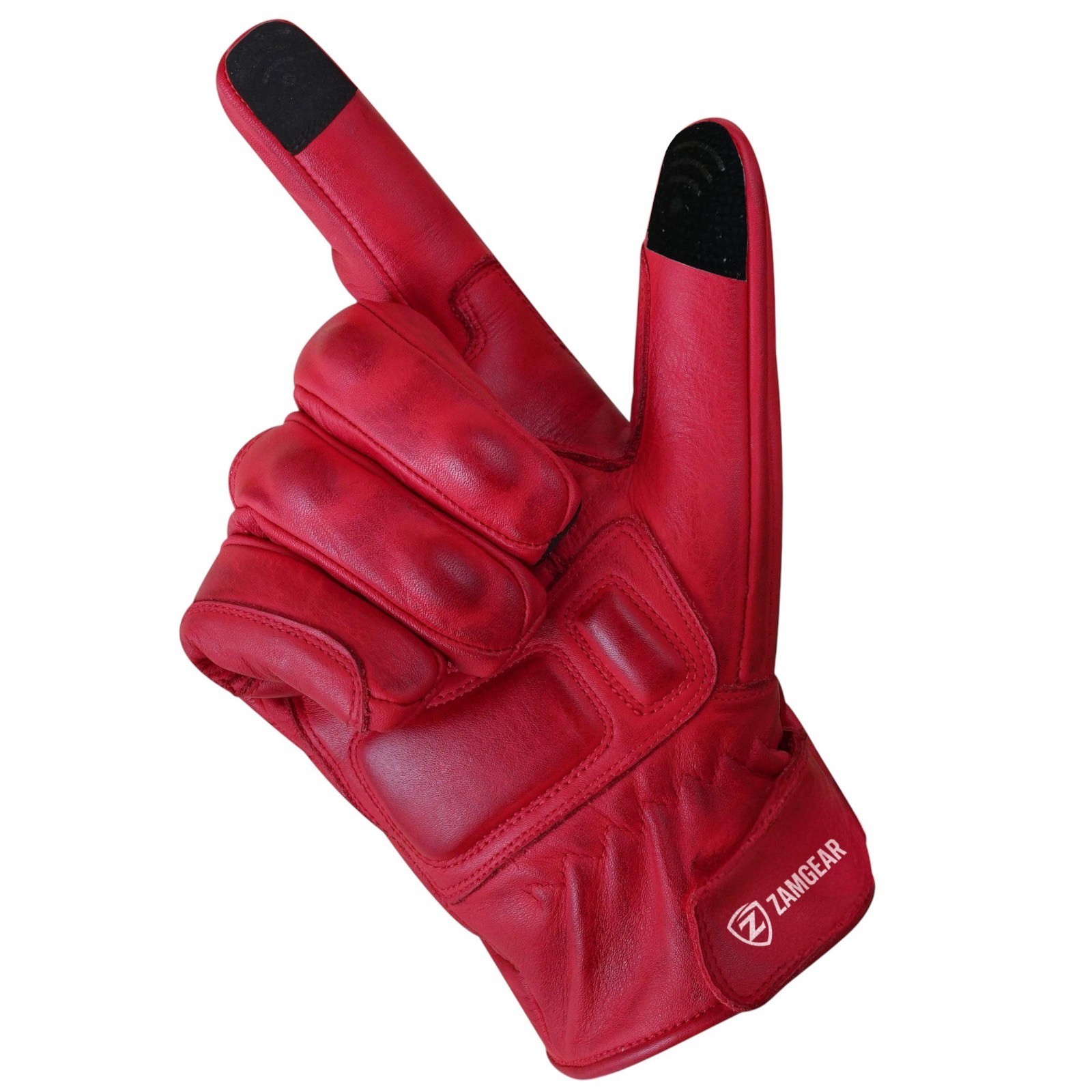 Riding Gloves Summer Motorcycle Leather Protective Touchscreen Biker Armor