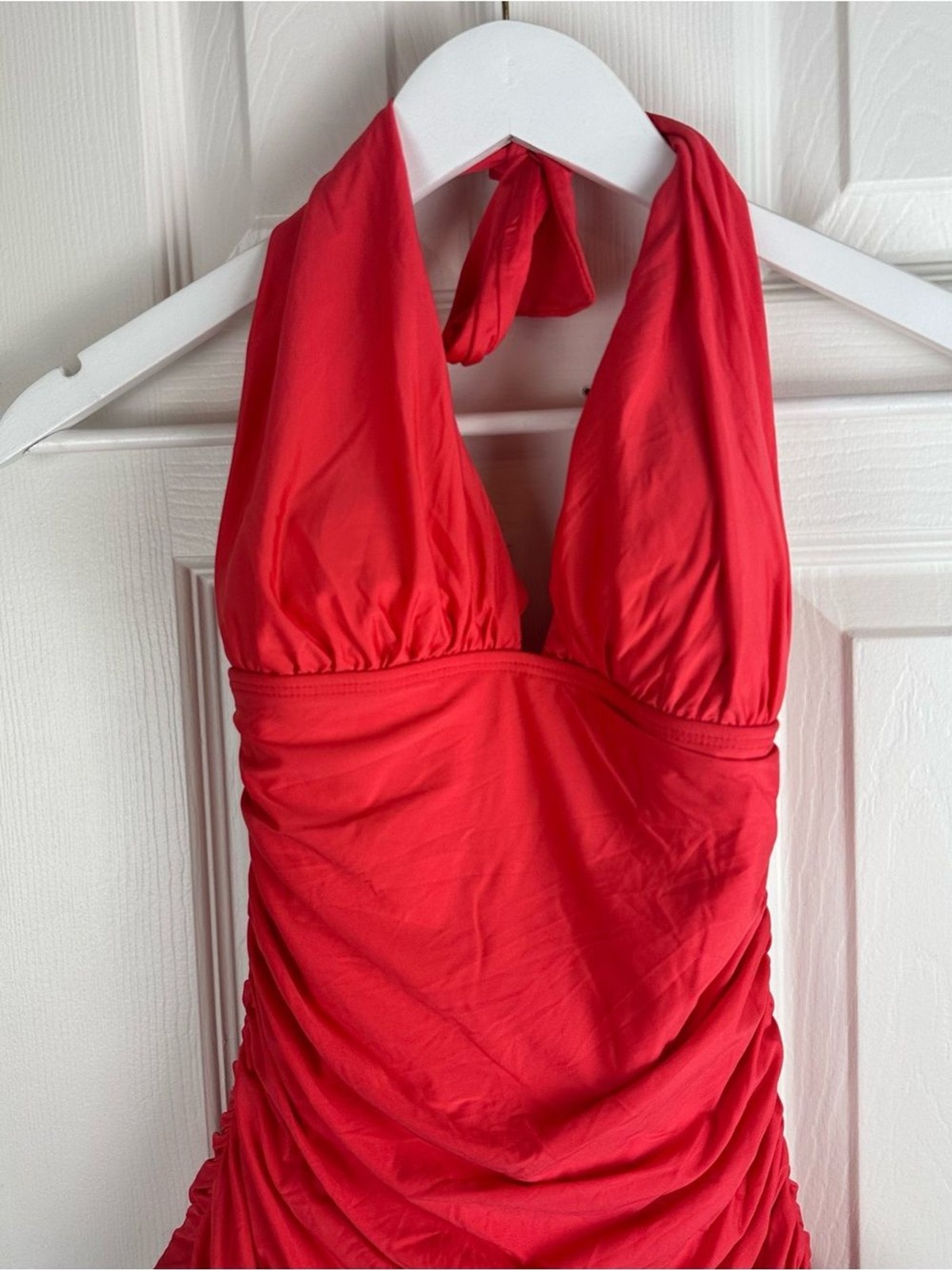 St. John Halter One-Piece Swimsuit