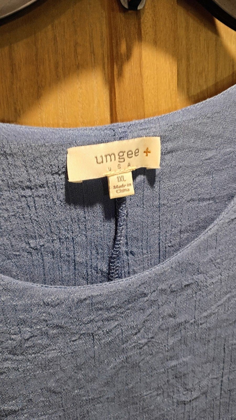 Umgee 1xl blue top