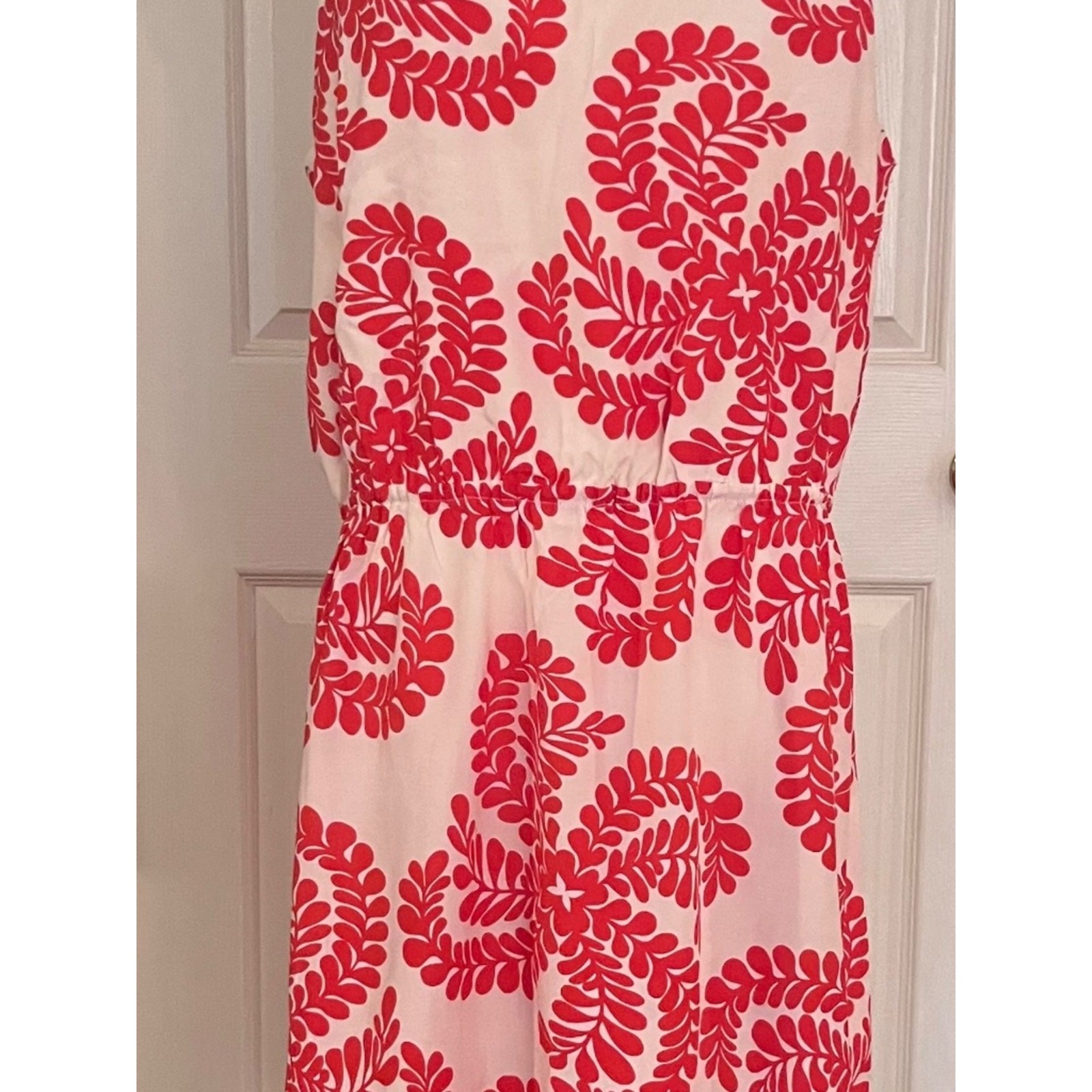 Antonio Melani Coral Fern Halter Mini Dress – Size 14