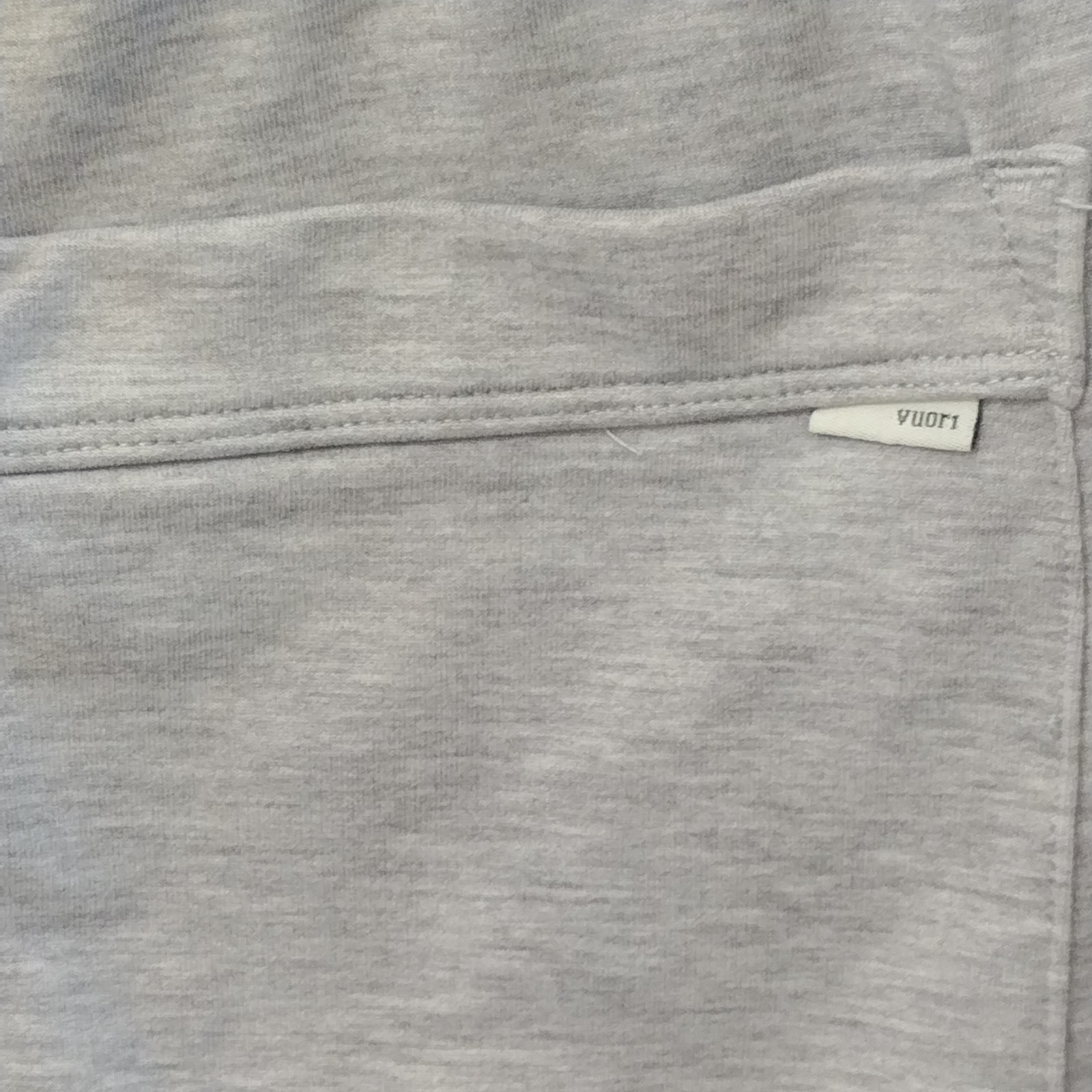 Vuori Performance Jogger L Grey Mens Sweatpants Drawstring Pockets Elastic Cuff