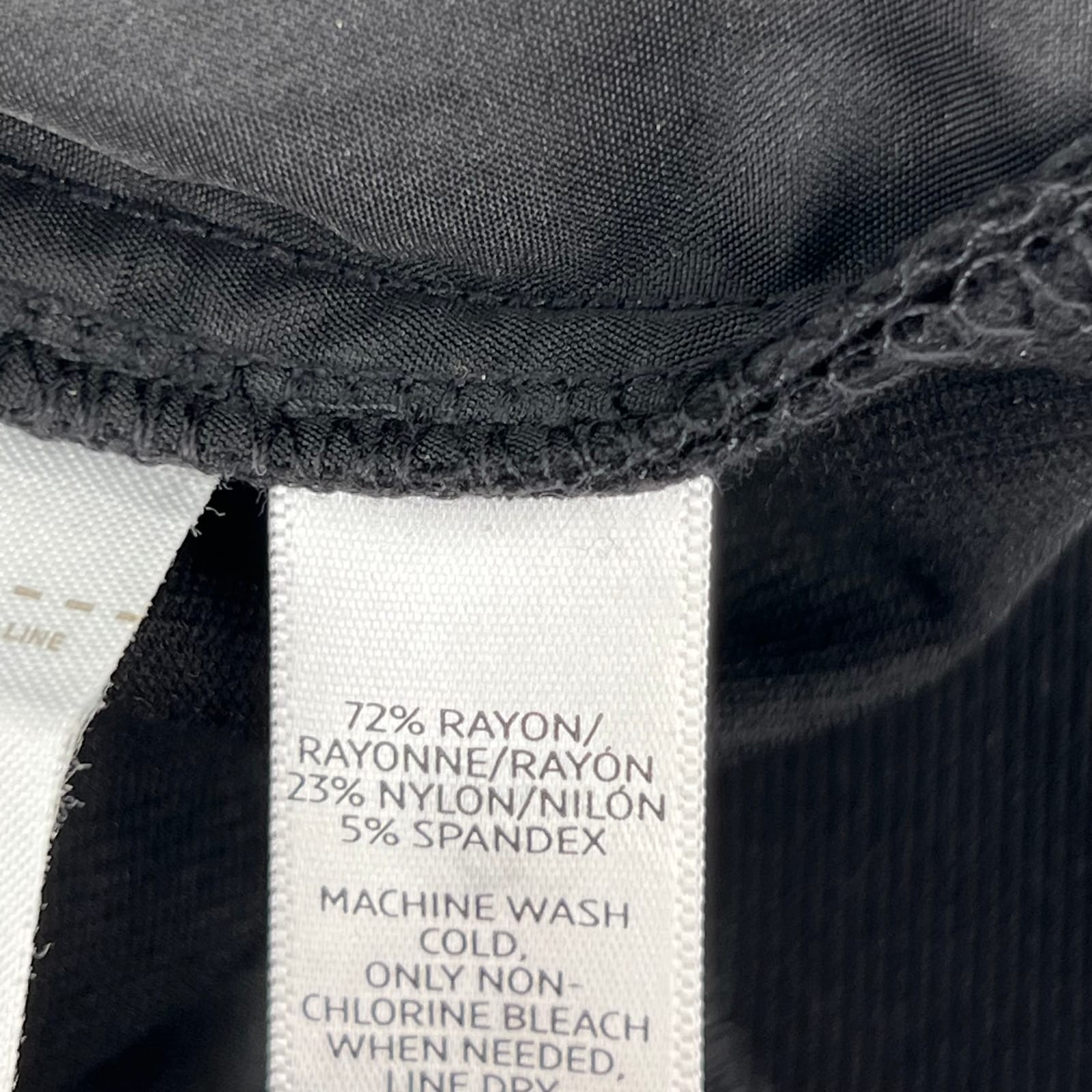 LOFT Black Skinny Jeans | Nylon Spandex Rayon, Size 12 Regular