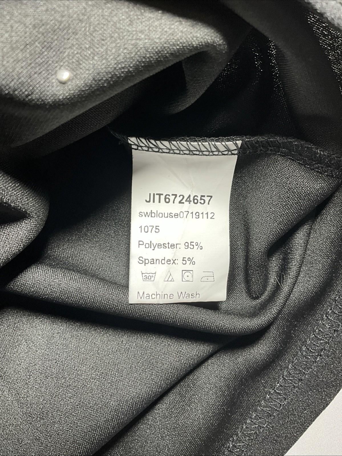 SHEIN Black Blouse/Top Size 4XL
