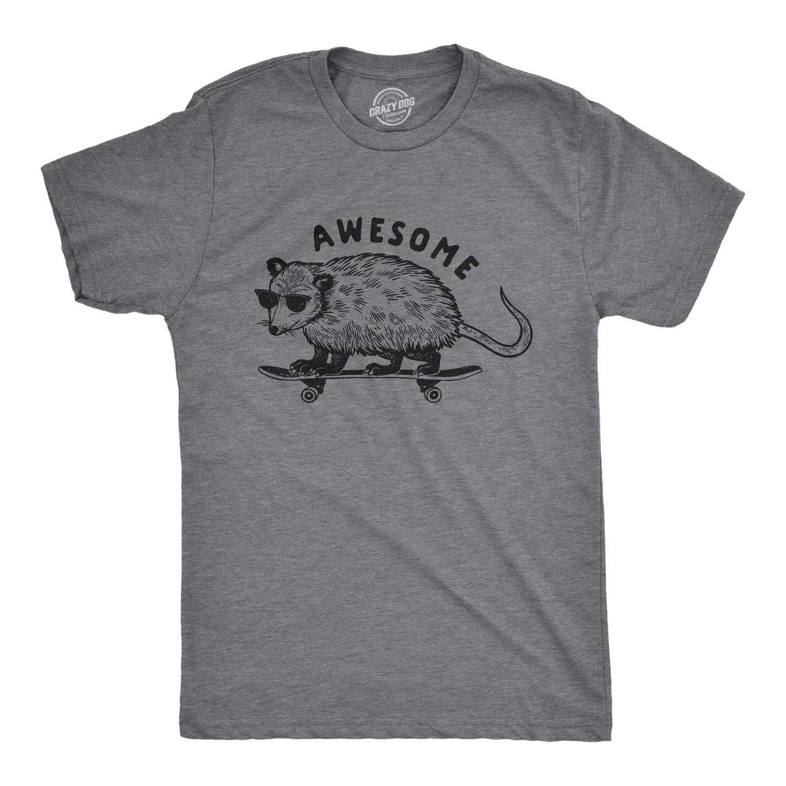 Mens Awesome Possum T shirt Funny Cool 90s Retro Animal Lover Graphic Tee