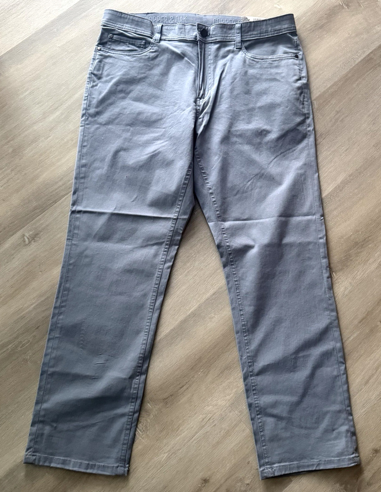 Copper & Oak NWT Men’s 32×32 Pants 5 Pocket Every Day Pant River Blue K5S817 NWT
