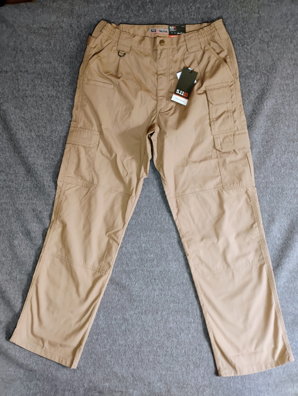 5.11 Tactical Taclite Pro Pants Men 34×32 Khaki Cargo NWT