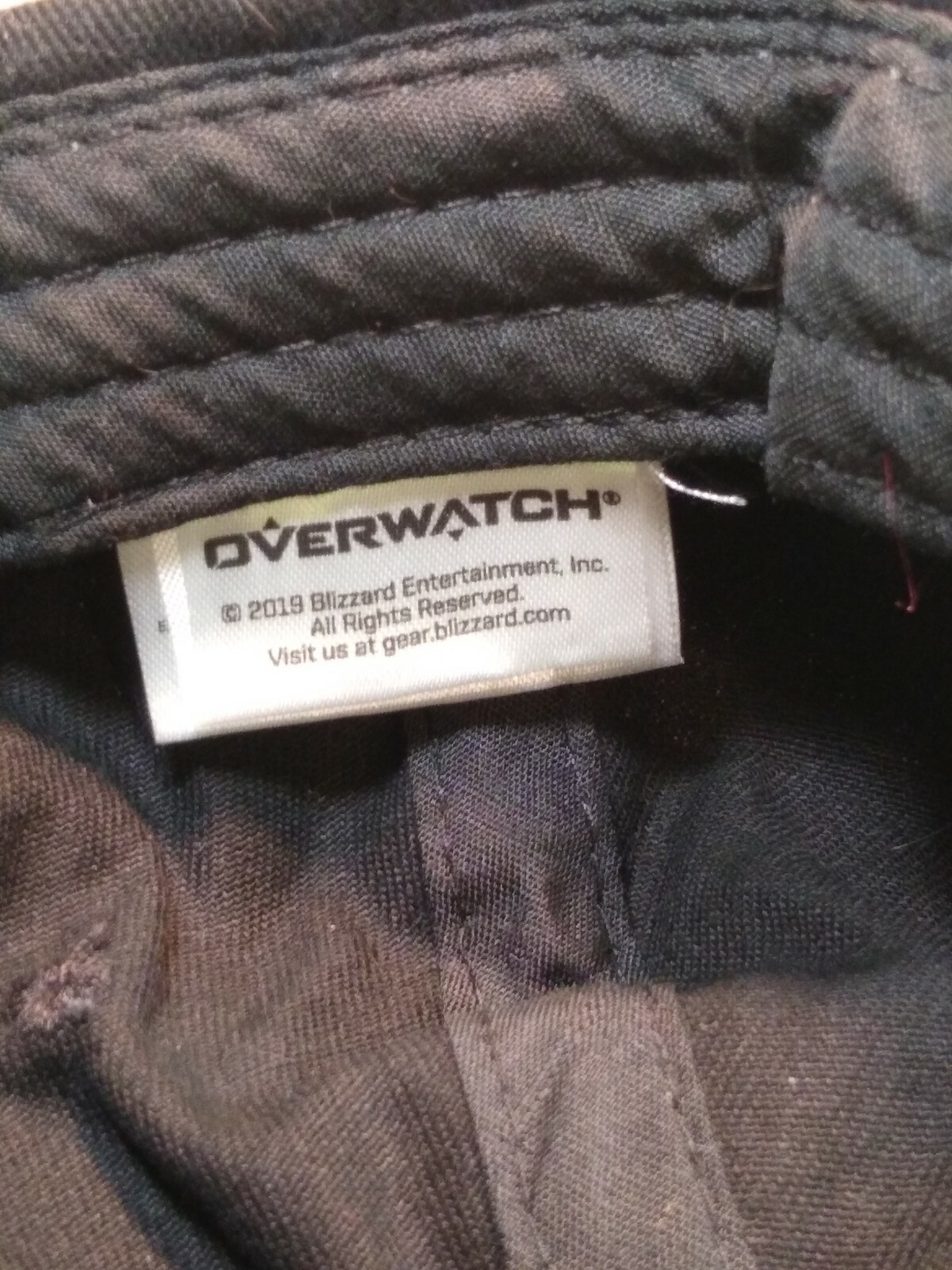 Overwatch Lucio Snapback Cap, Embroidered Logo, Black Canvas/Denim. Kid or Adult