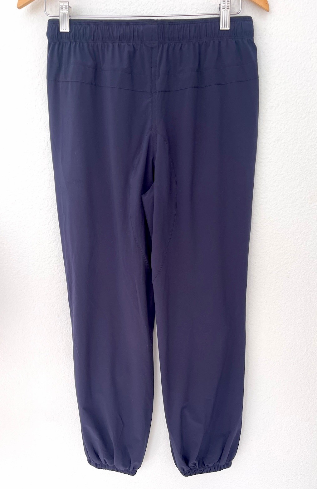 Paskho Women’s Serene Ultra Comfortable Jogger Pant, Tie Waist, Navy Blue, Small