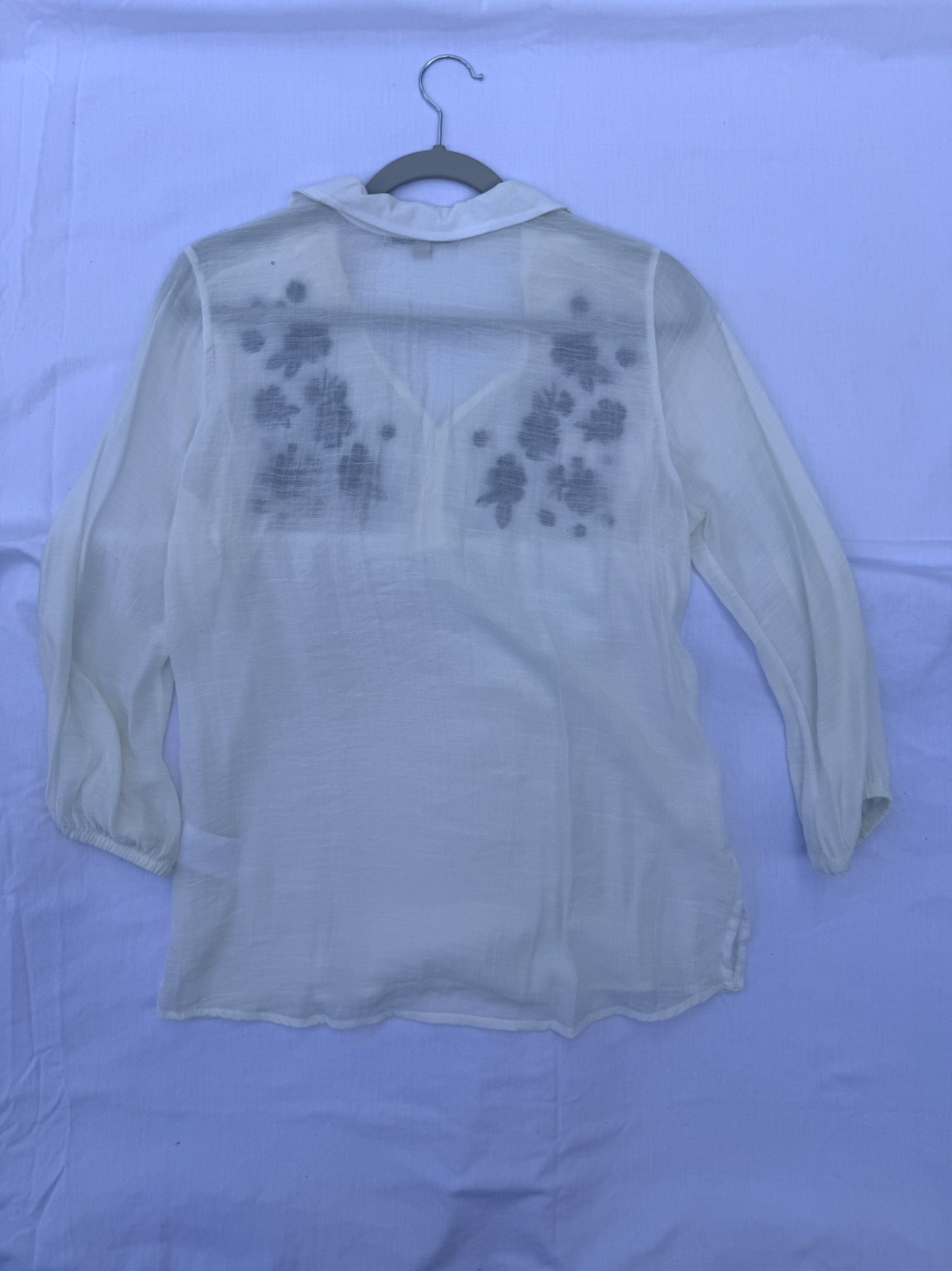 Women’s Long Sleeve Blouses — Multicolor 3 Piece Lot