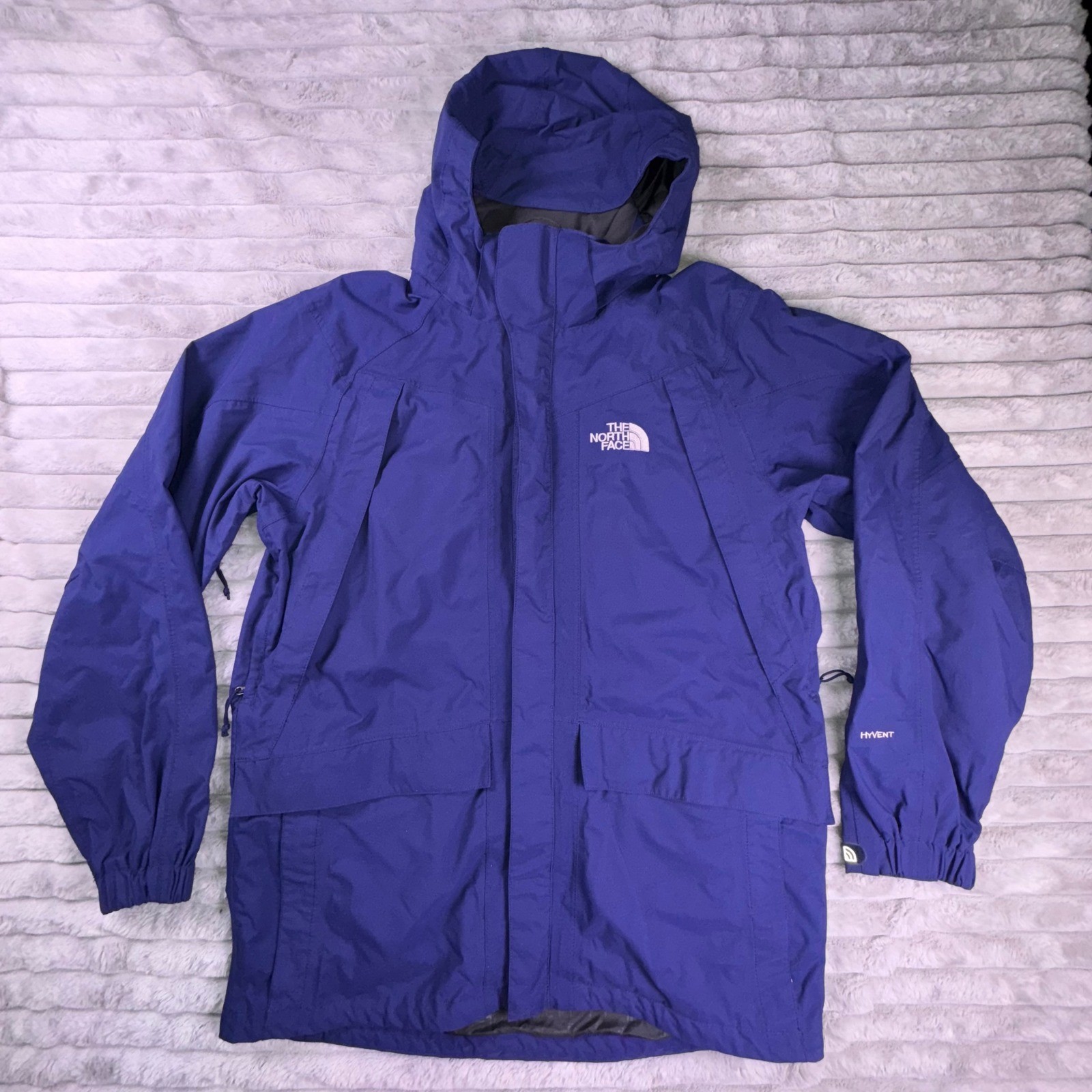 The North Face Coat Men Large Hyvent Dermizax Hoodie Mountain Jacket Winter Rain
