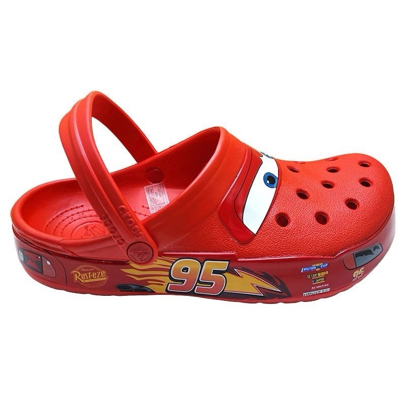 Disney Pixar Cars Lighting McQueen Crocs Men/Women Multiple Sizes No LightUp