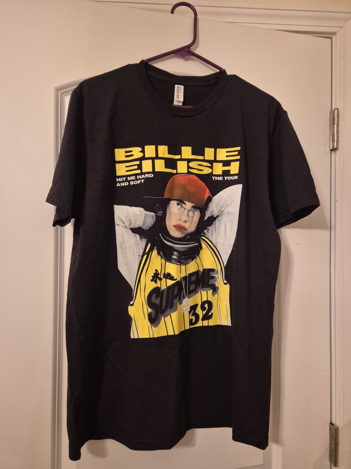 billie eilish hit me hard and soft tour shirt