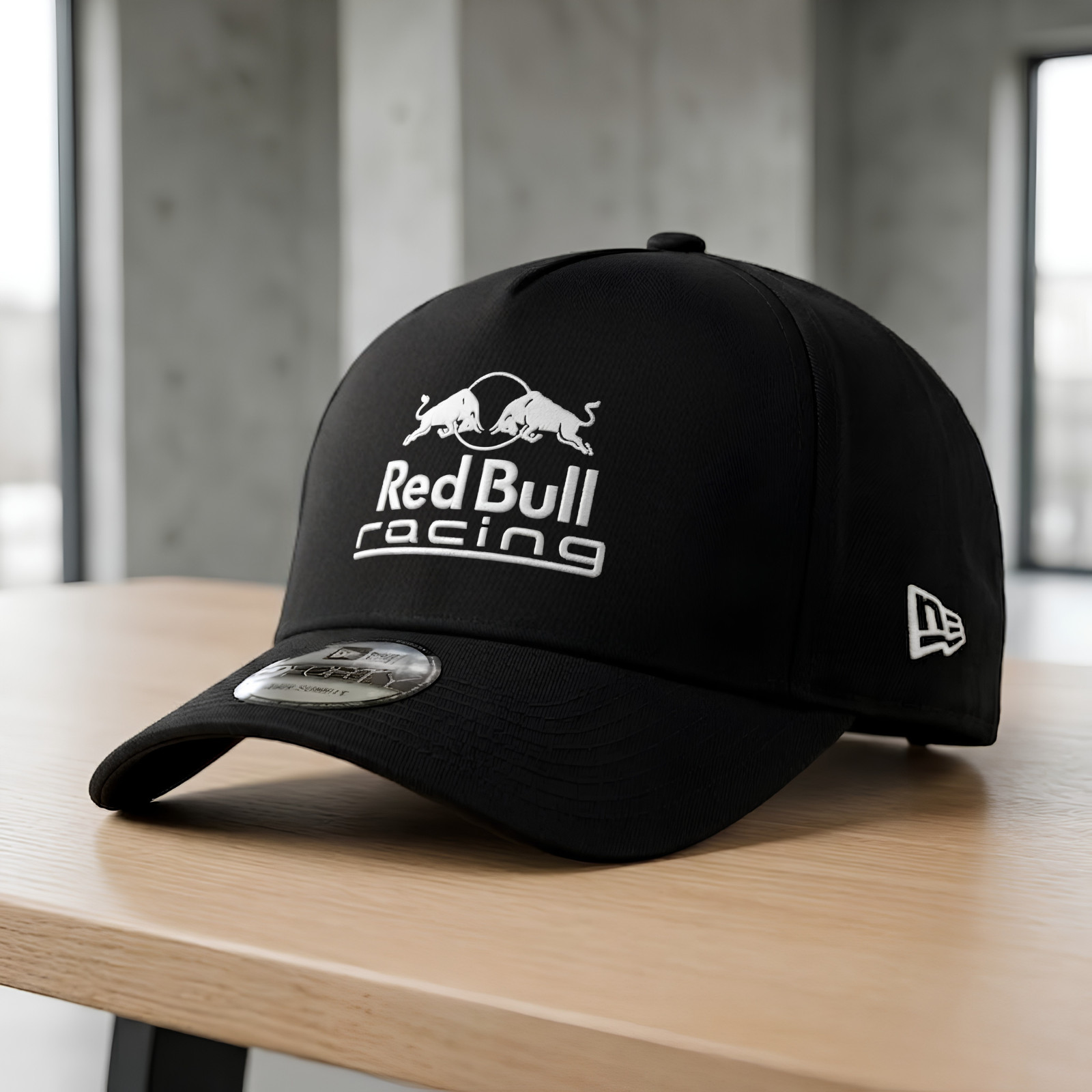 Red Bull logo Embroidered Hat 9FORTY Black Baseball Cap Mesh Trucker Men