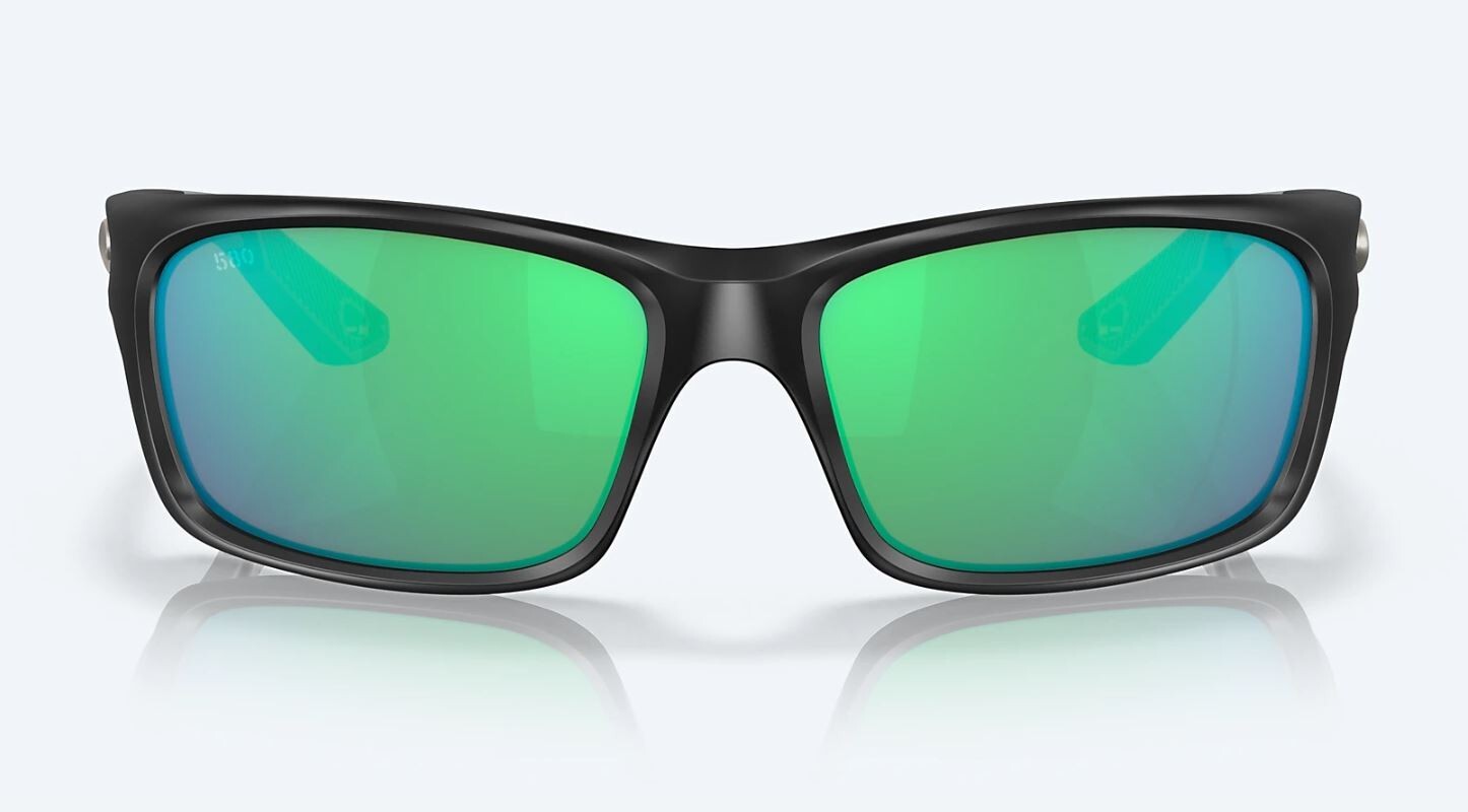 BRAND NEW Costa Del Mar Jose PRO Matte Black / Green Mirror Polarized Glass 580G
