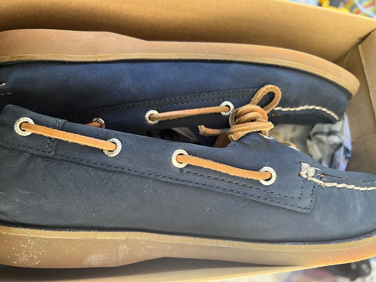 Sperry blue Goldstar Boat shoes women’s size 7