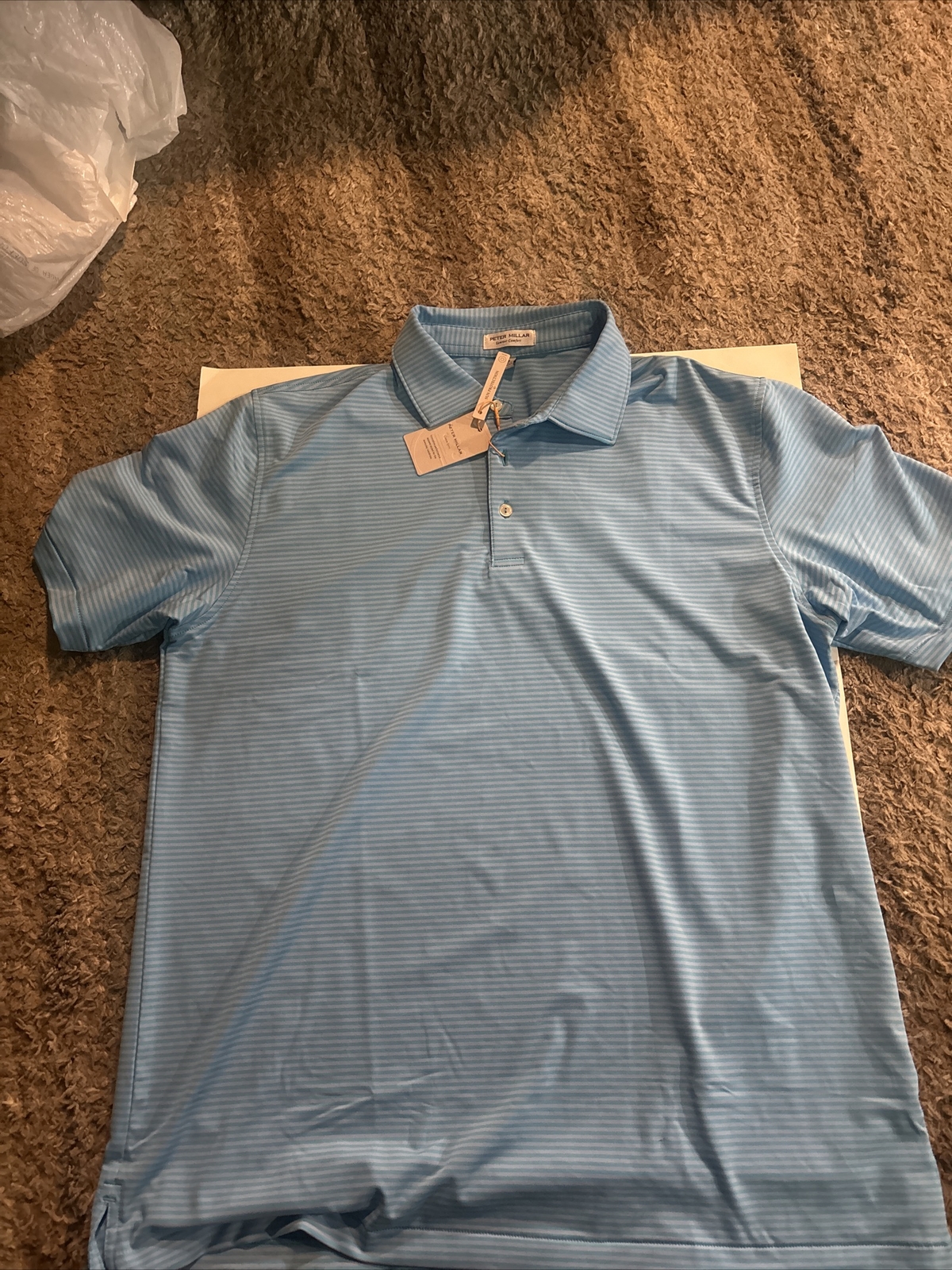 PETER MILLAR SUMMER COMFORT CROWN SPORT NEW MEN’S POLO SHIRT SIZE XL $100