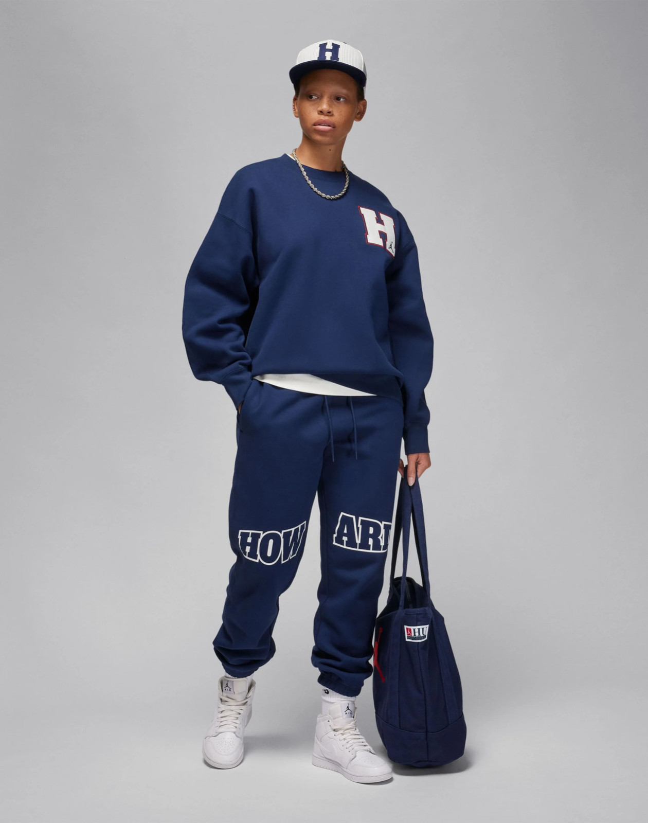 Jordan x Howard University Women’s Graphic Crew-Neck Sweatshirt NWT