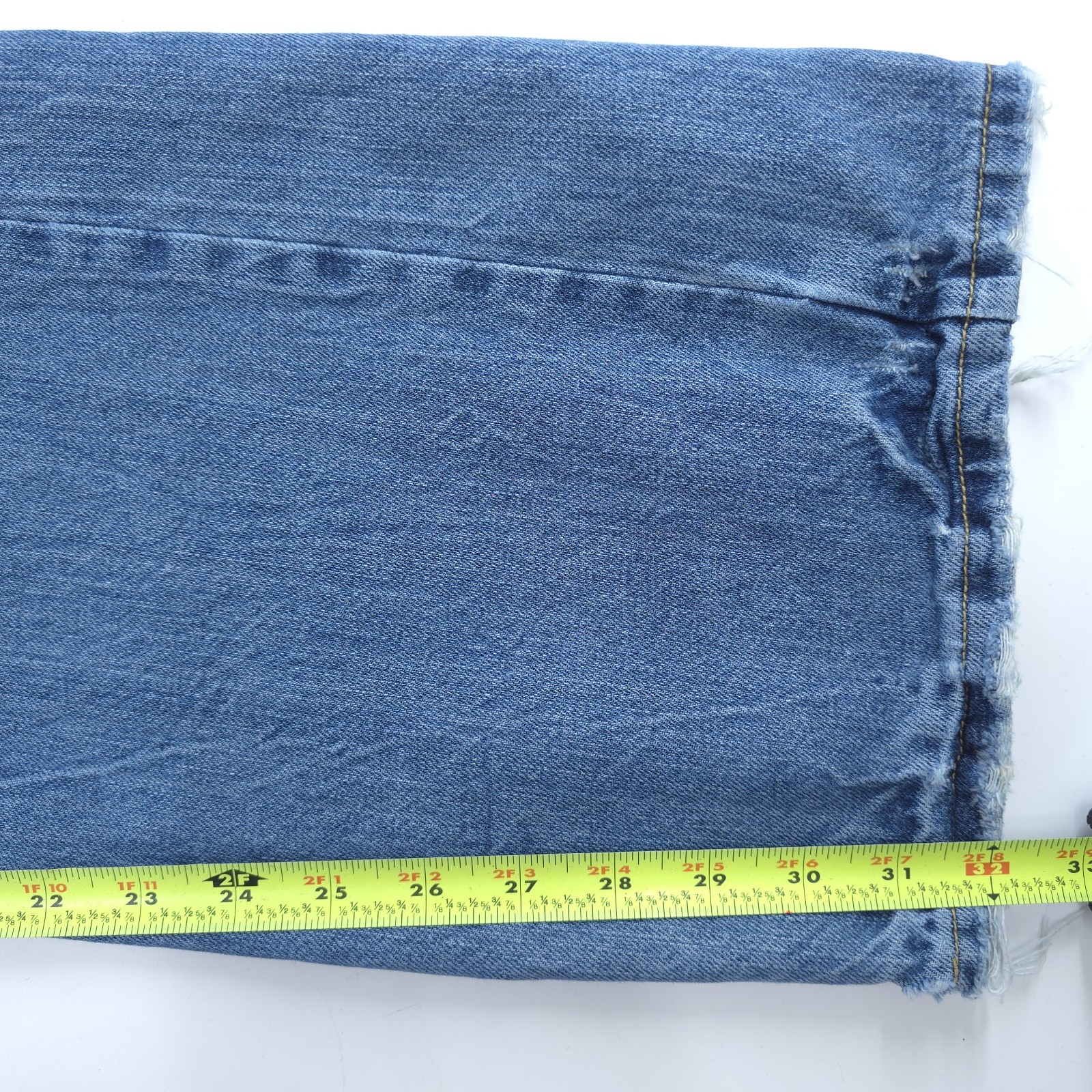 Levis Low Boot Cut 527 Jeans 36×32 Mens Low Rise Distressed 00s Alternative Y2K