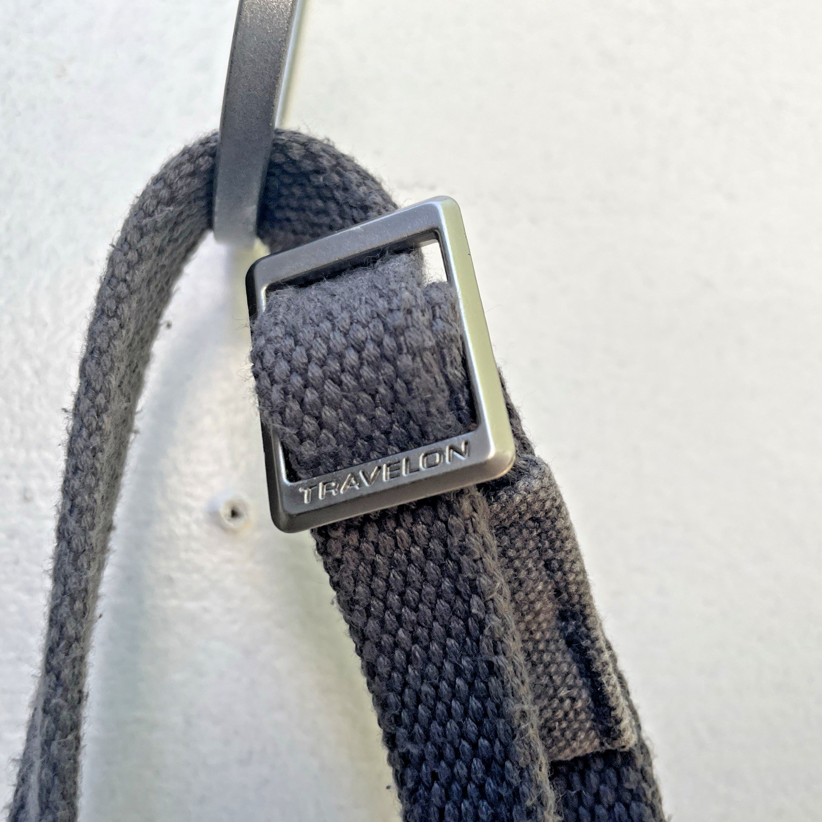 Travelon Anti-Theft Heritage Women’s Crossbody Bag Purse Gray Canvas RFIDw/light