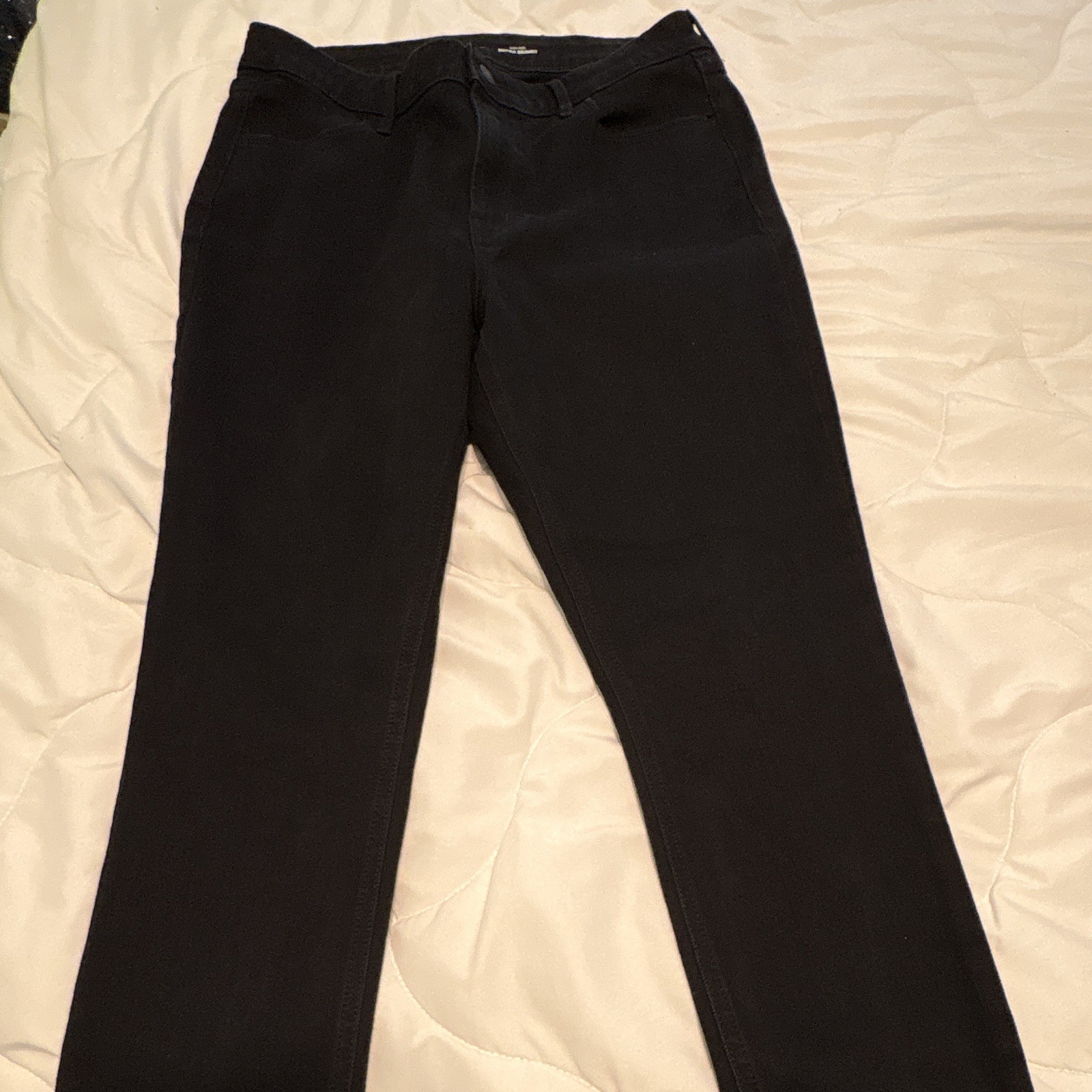 Old Navy Women’s Black High-Rise Super Skinny Skinny Jeans, Denim, Size 12