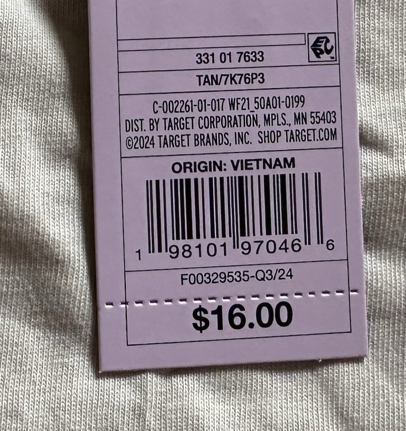 Wild Fable Tan Tee Shirt Manifest Your Destiny