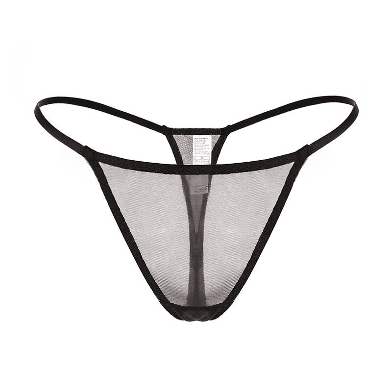 Women’s Faceless Underwear 3 Pack Panties Bikini Lightweight Mesh Thong