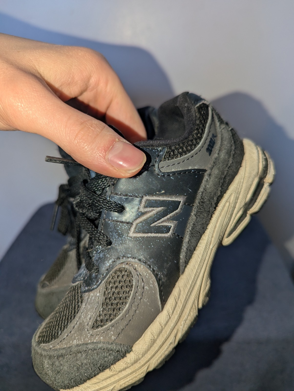 New Balance 2002R Toddler Black Phantom Size 10 M Sneakers IC2002BK