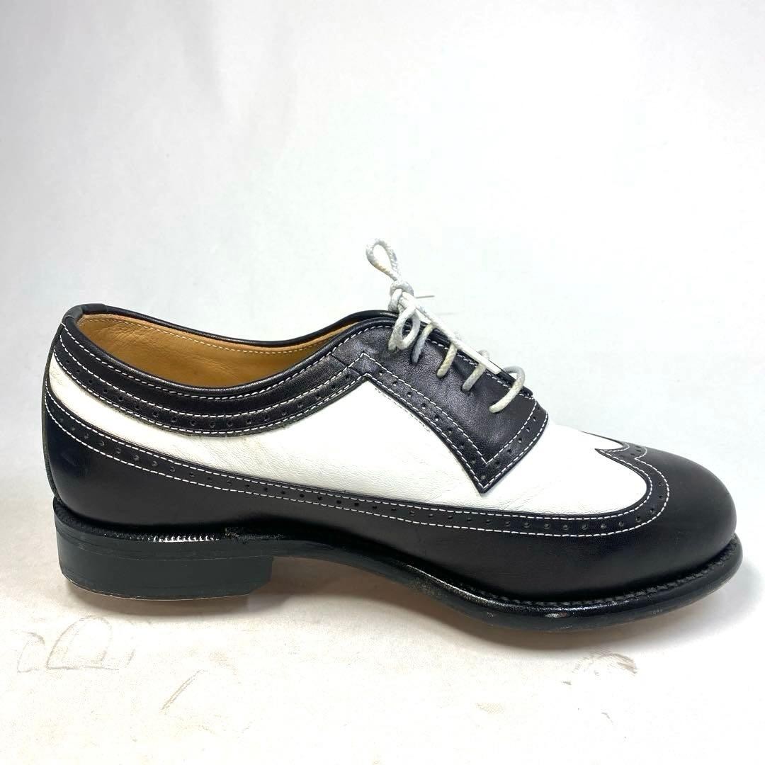 Women 7.0US BALENCIAGA Size Notation 24Cm Golf Shoes Wing Tip Limited Edition VH