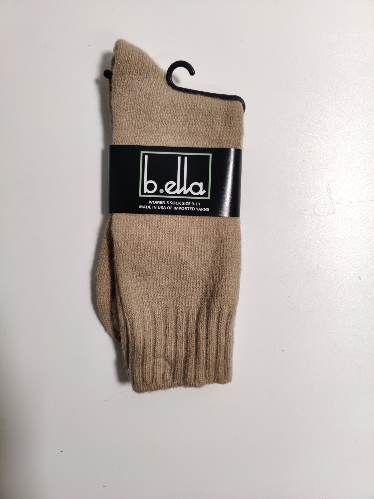 b.ella – Woman’s socks -brown – Cashmere blend – Made in USA **N15**