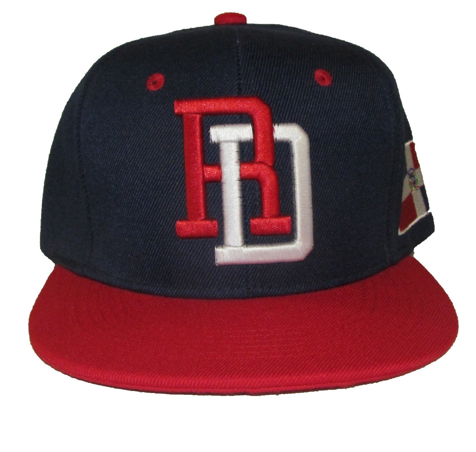 DOMINICAN REPUBLIC, SNAPBACK DR 3D EMBROIDERED BASEBALL CAP New!