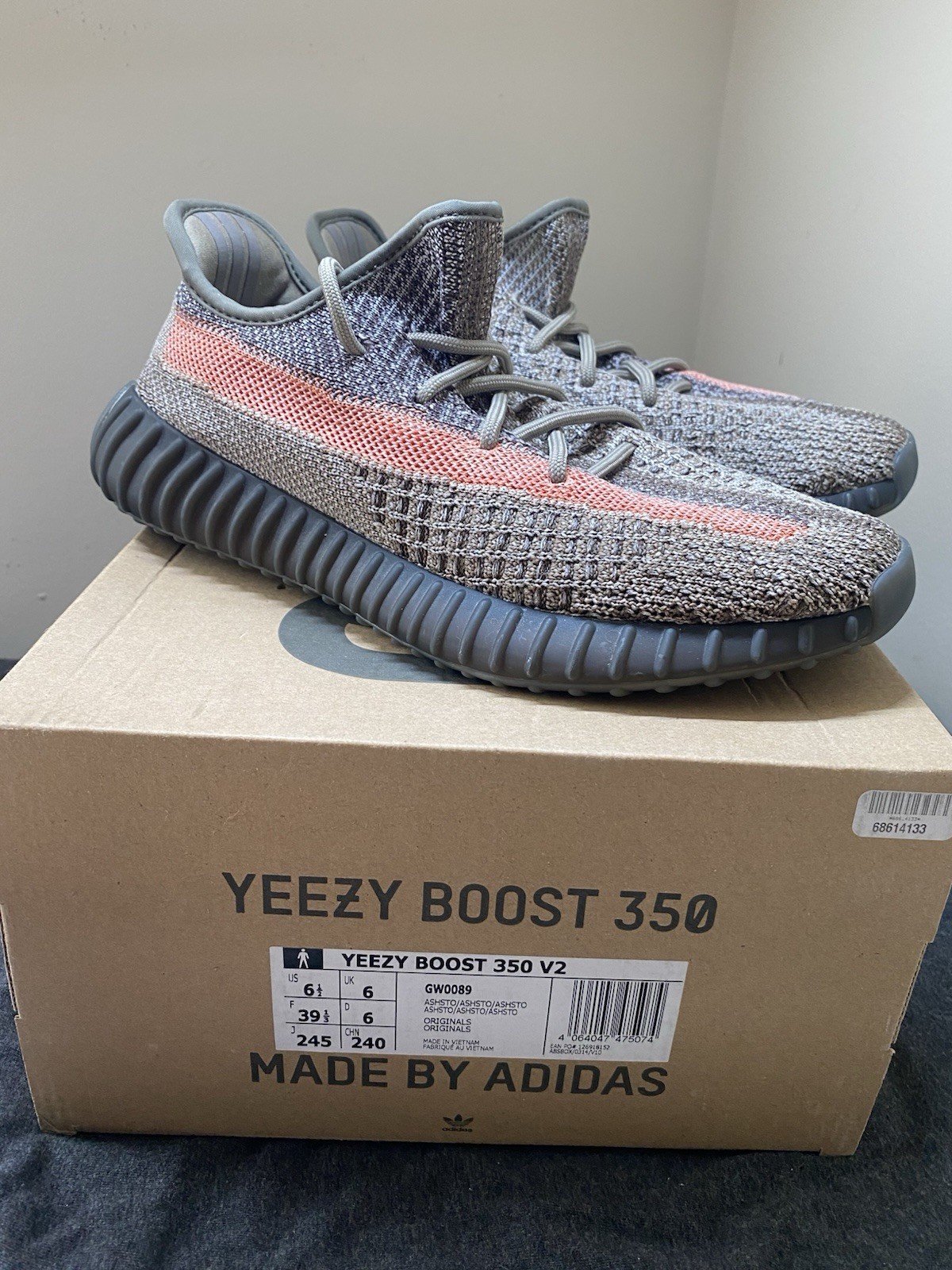 Yeezy Boost 350 “Ash Stone” Sz 6.5 M good condition