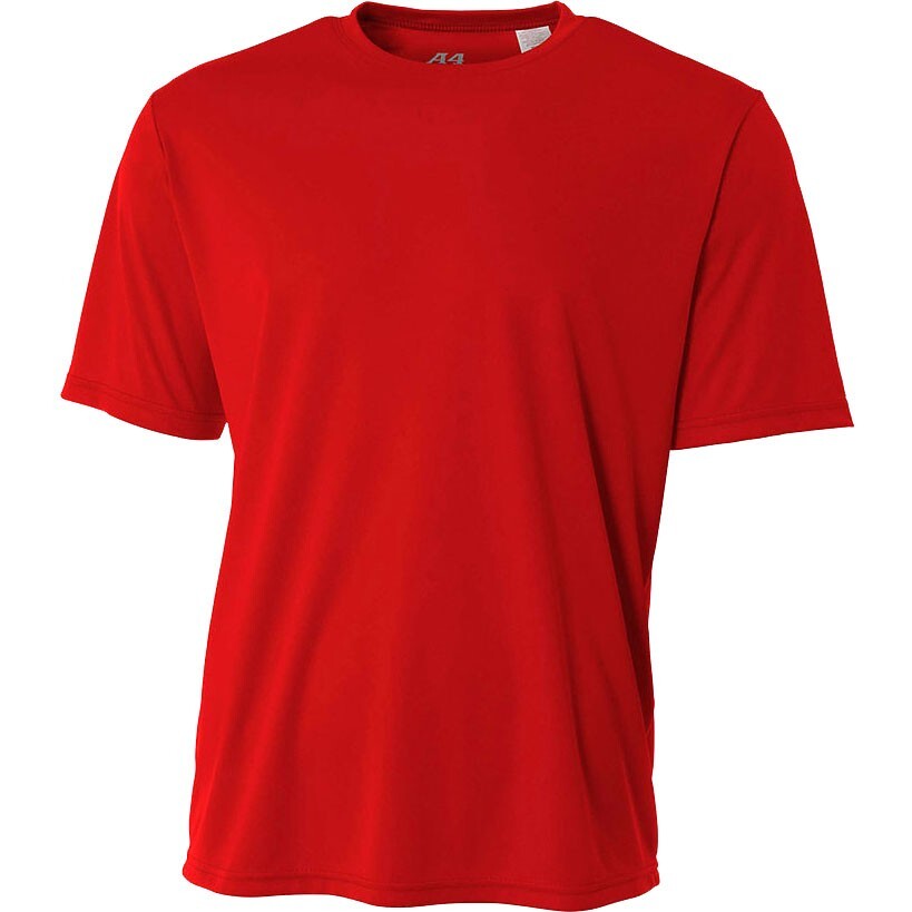 A4 Adult Mens Cooling Performance N3142 Crew Neck Training Shirt New
