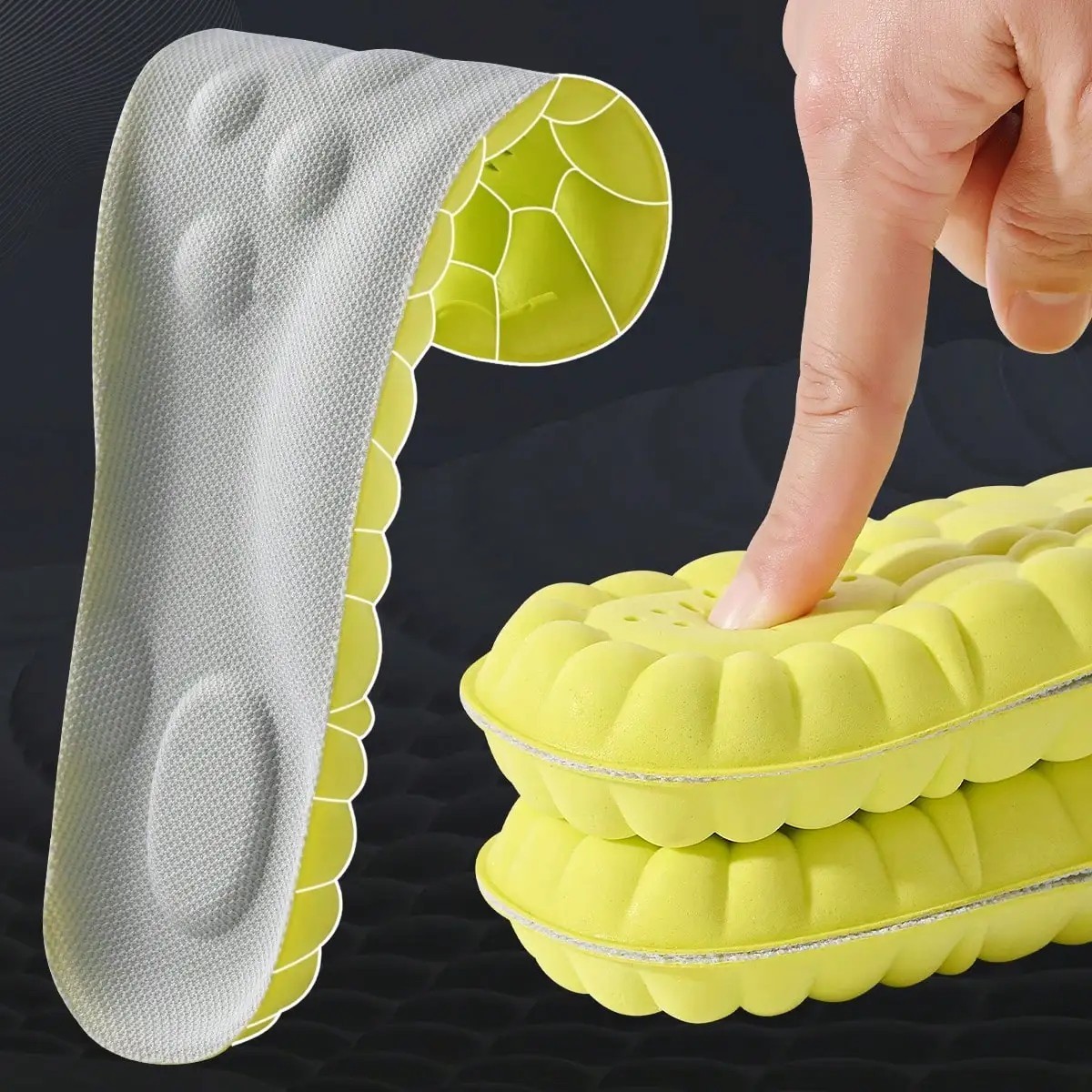 Original Stepprs Comfort Shoe Insoles Steppers Cloud Soles for Men Women US SIZE