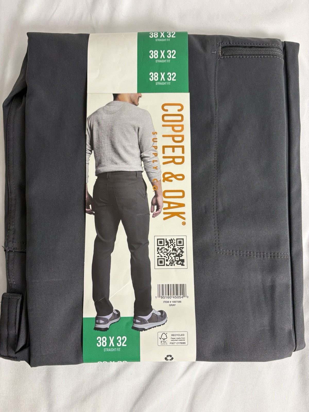 Copper And Oak Tech Utility Pant 38×32